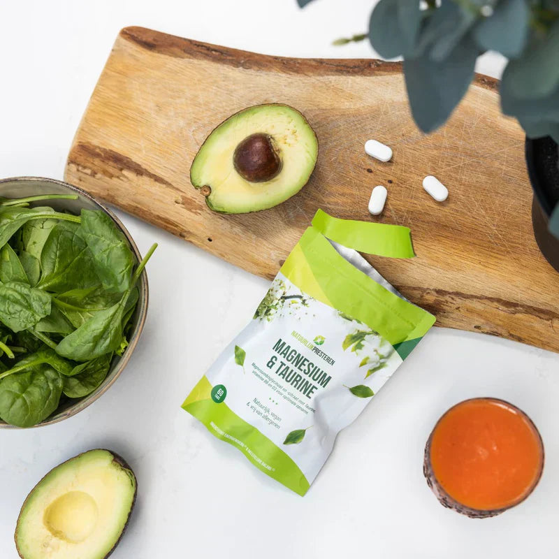 Magnesium & Taurine Jaarbundel – Dagelijkse ondersteuning voor energie, rust en spierherstel