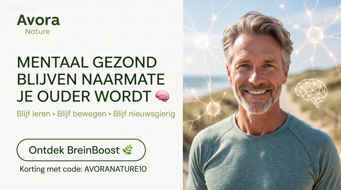 Mentaal gezond blijven naarmate je ouder wordt.