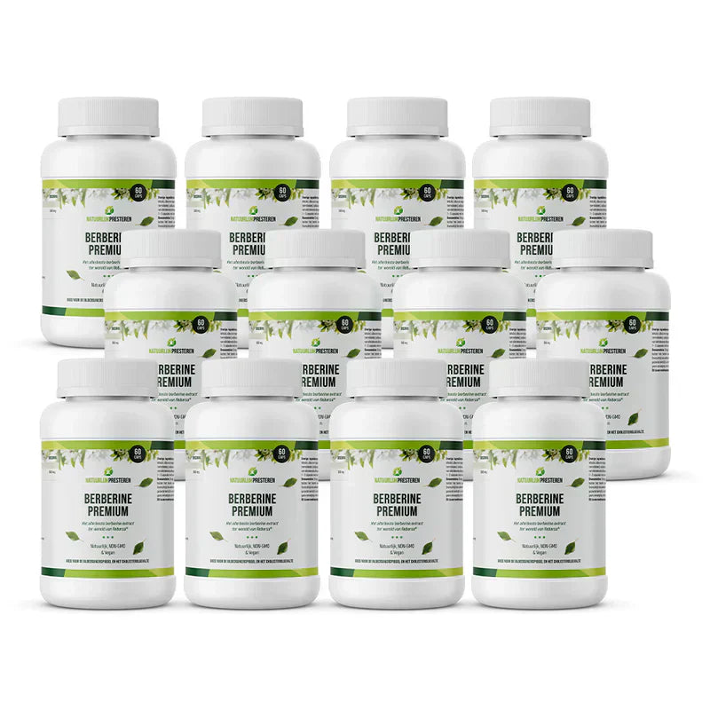 Berberine Premium & Jaarbundel – Natuurlijke Ondersteuning voor Gezondheid en Vitaliteit