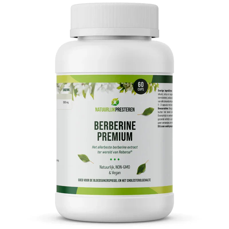 Berberine Premium – Natuurlijke ondersteuning voor een gezonde levensstijl