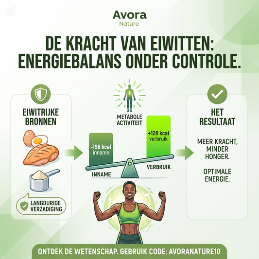 Minder eten, meer verbranden — dankzij eiwitten?