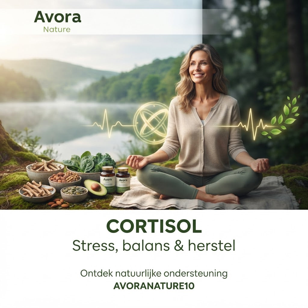 Stresshormoon cortisol: de voor- en nadelen en hoe je cortisol op natuurlijke wijze kunt ondersteunen