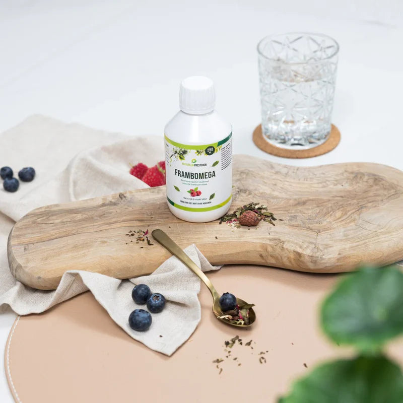 Omega 3 Vloeibaar Framboos – Pure ondersteuning voor hart, hersenen en ogen