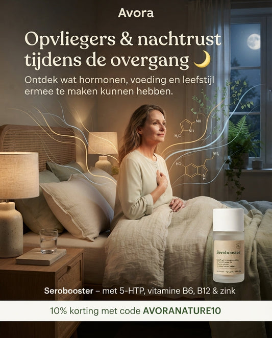 Serotonine, de overgang en opvliegers: wat heeft je lichaam nodig?