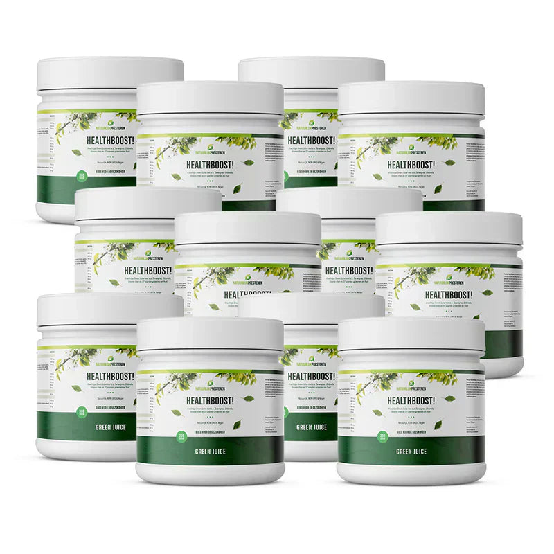 HealthBoost Green Juice Jaarbundel – Een verhaal van dagelijkse energie en balans