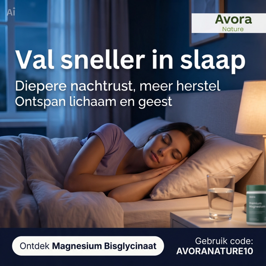 Magnesiumbisglycinaat en slaap.