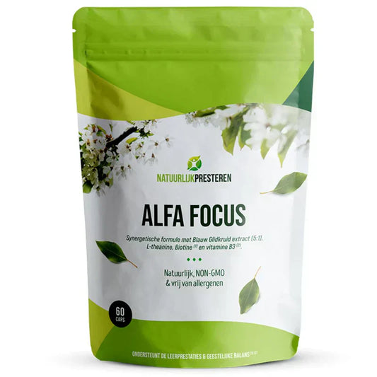 Alfa Focus — Natuurlijke Ondersteuning voor Focus & Mentale Balans